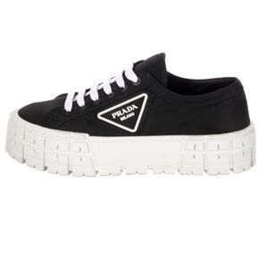 Prada Lug-Sole Platform Sneakers 8.5/IT38.5
